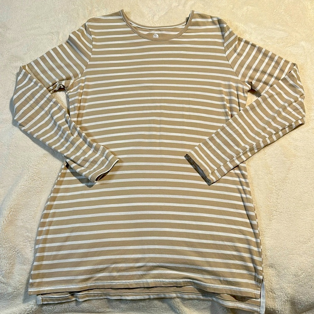 Marleylilly Striped Tunic Top
